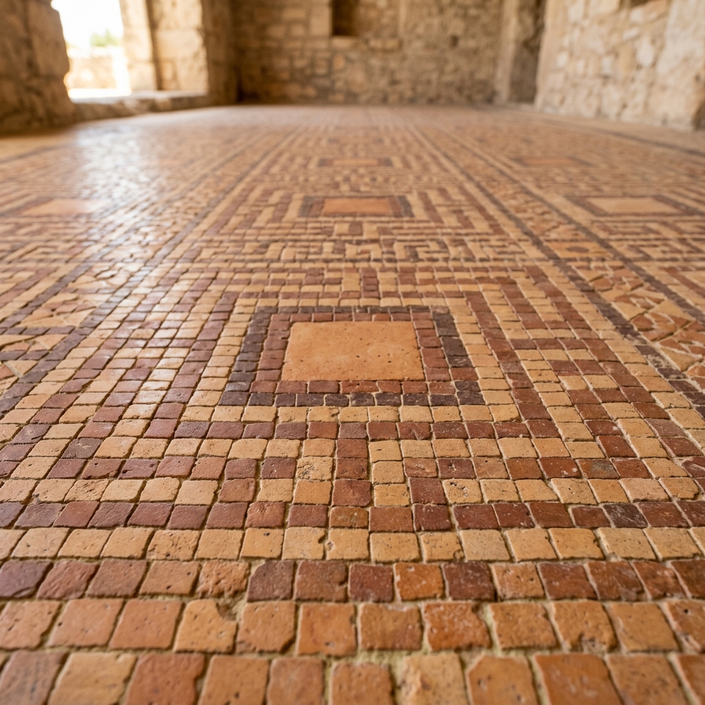 Tuiles Romanes de couleur ocre posées sur une charpente dans le 34